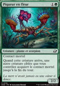 MTG [FR] EOE 174 PIQUEUR EN FLEUR (CREATURE : PLANTE ET SCORPION)