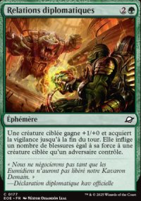MTG [FR] EOE 177 RELATIONS DIPLOMATIQUES (&Eacute;PHEMERE)