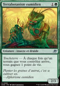 MTG [FR] EOE 180 TERRABOTANISTE EUMIDIEN (CREATURE : INSECTE ET DRUIDE)