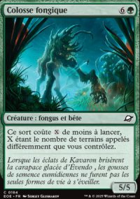 MTG [FR] EOE (FOIL) 184 COLOSSE FONGIQUE (CREATURE : FONGUS ET BETE)