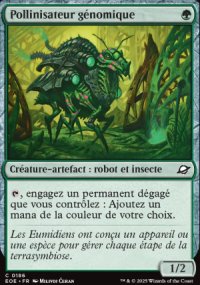 MTG [FR] EOE 186 POLLINISATEUR GENOMIQUE (CREATURE-ARTEFACT : ROBOT ET INSECTE)