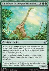 MTG [FR] EOE 189 ENJAMBEUR DE BOSQUET HARMONIEUX (CREATURE : BETE)