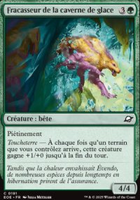 MTG [FR] EOE 191 FRACASSEUR DE LA CAVERNE DE GLACE (CREATURE : BETE)