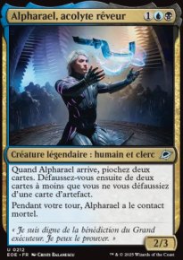 MTG [FR] EOE 212 ALPHARAEL, ACOLYTE REVEUR (CREATURE LEGENDAIRE : HUMAIN ET CLERC)