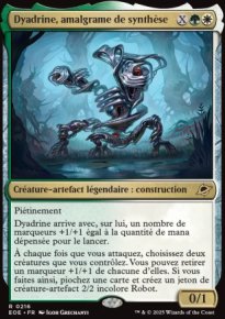 MTG [FR] EOE 216 DYADRINE, AMALGRAME DE SYNTHESE 1 (CREATURE-ARTEFACT LEGENDAIRE : CONSTRUCTION)
