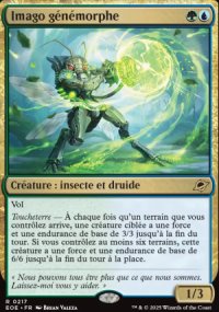 MTG [FR] EOE 217 IMAGO GENEMORPHE 1 (CREATURE : INSECTE ET DRUIDE)