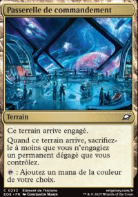 MTG [FR] EOE 252 PASSERELLE DE COMMANDEMENT (TERRAIN)
