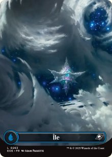 MTG [FR] EOE (FOIL) 263 &Icirc;LE 1 (TERRAIN DE BASE : ILE)