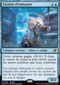 MTG [FR] EOE (FOIL) 399 ESCORTE D'EMISSAIRE 3 (CREATURE-ARTEFACT : ROBOT ET SOLDAT)