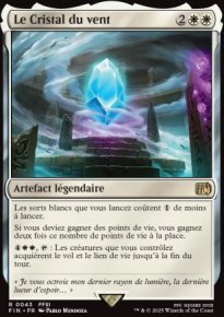 MTG [FR] FIN 0043 LE CRISTAL DU VENT 1 [FFIII]
