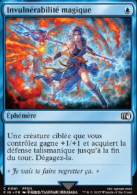 MTG [FR] FIN 0061 INVULN&Eacute;RABILIT&Eacute; MAGIQUE [FFXIII]