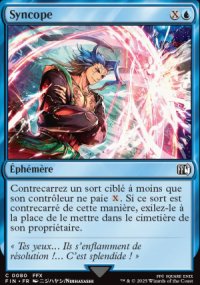 MTG [FR] FIN (FOIL) 0080 SYNCOPE [FFX]