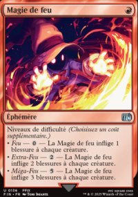 MTG [FR] FIN 0136 MAGIE DE FEU [FFIX]