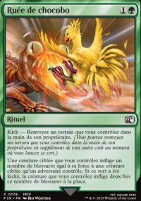 MTG FIN 0178 RUÉE DE CHOCOBO [FFIV] - [FR]