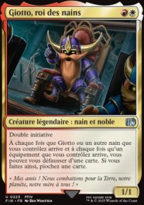 MTG FIN 0223 GIOTTO, ROI DES NAINS 1 [FFIV] - [FR]