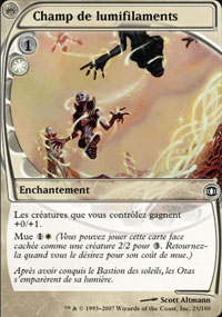 MTG [FR] FUT 025 CHAMP DE LUMIFILAMENTS (ENCHANTEMENT)