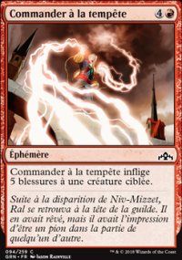 MTG [FR] GRN 094 COMMANDER A LA TEMPETE (&Eacute;PHEMERE)