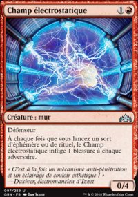 MTG [FR] GRN 097 CHAMP ELECTROSTATIQUE (CREATURE : MUR)