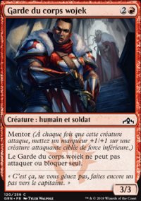 MTG [FR] GRN 120 GARDE DU CORPS WOJEK (CREATURE : HUMAIN ET SOLDAT)