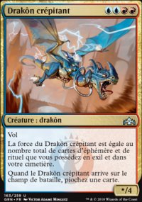 MTG [FR] GRN 163 DRAKON CREPITANT (CREATURE : DRAKON)