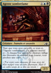 MTG [FR] GRN 164 AGENTE SOMBRELAME (CREATURE : HUMAIN ET ASSASSIN)