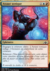 MTG [FR] GRN 199 ASSAUT SONIQUE (&Eacute;PHEMERE)