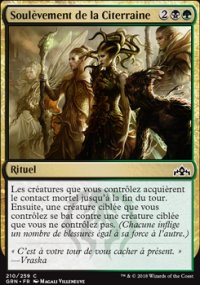 MTG [FR] GRN 210 SOULEVEMENT DE LA CITERRAINE (RITUEL)