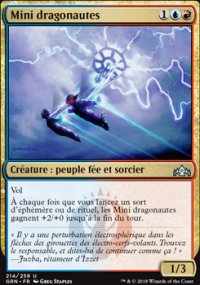 MTG [FR] GRN 214 MINI DRAGONAUTES (CREATURE : PEUPLE FEE ET SORCIER)