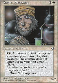 MTG [FR] HML 016 ALCHIMISTE SANCTIF 1 (CREATURE : HUMAIN ET CLERC)