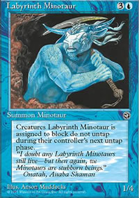 MTG [FR] HML 038 MINOTAURE DES LABYRINTHES 2 (CREATURE : MINOTAURE)