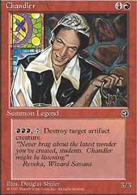 MTG [FR] HML 088 CHANDLER (CREATURE LEGENDAIRE : HUMAIN ET GREDIN)