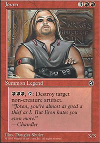 MTG [FR] HML 097 JOVEN (CREATURE LEGENDAIRE : HUMAIN ET GREDIN)