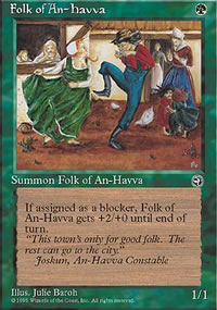 MTG [FR] HML 108 AN-HAVVANEENS 1 (CREATURE : HUMAIN)