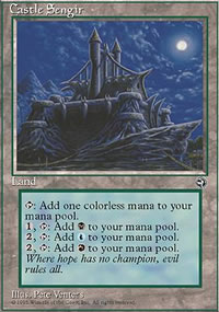 MTG [FR] HML 138 CHATEAU SENGIR (TERRAIN)