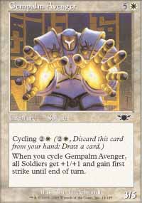 MTG [FR] LGN 014 VENGEUR GEMMEPAUME (CREATURE : HUMAIN ET SOLDAT)