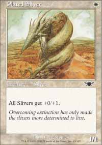 MTG [FR] LGN 019 SLIVOIDE A PLAQUES (CREATURE : SLIVOIDE)