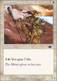 MTG [FR] LGN 020 INVOCATRICE DE LUMIERE D'ETOILE (CREATURE : HUMAIN ET CLERC ET MUTANT)