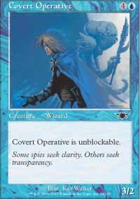 MTG [FR] LGN 033 AGENT CACHE (CREATURE : HUMAIN ET SORCIER)