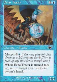 MTG [FR] LGN 037 TRACEUR D'ECHOS (CREATURE : HUMAIN ET SORCIER)