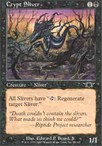 MTG [FR] LGN 063 SLIVOIDE DES CRYPTES (CREATURE : SLIVOIDE)