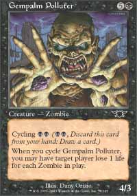 MTG [FR] LGN 070 POLLUEUR GEMMEPAUME (CREATURE : ZOMBIE)