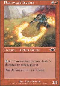 MTG [FR] LGN 092 INVOCATEUR VAGUEFLAMME (CREATURE : GOBELIN ET MUTANT)