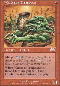 MTG [FR] LGN 116 JOUEUR DE TROMPE BRISEGUERRE (CREATURE : GOBELIN)