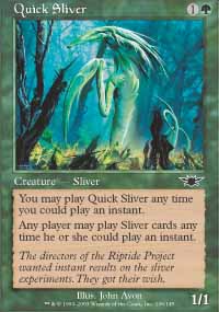 MTG [FR] LGN 136 SLIVOIDE RAPIDE (CREATURE : SLIVOIDE)