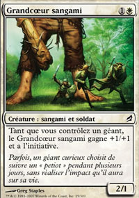 MTG [FR] LRW 025 GRANDCŒUR SANGAMI (CREATURE : SANGAMI ET SOLDAT)