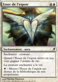 MTG [FR] LRW 040 ESSOR DE L'ESPOIR (ENCHANTEMENT : AURA)