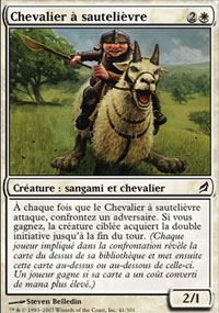 MTG [FR] LRW 041 CHEVALIER A SAUTELIEVRE (CREATURE : SANGAMI ET CHEVALIER)