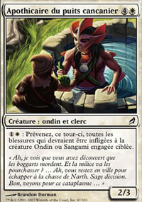 MTG [FR] LRW 047 APOTHICAIRE DU PUITS CANCANIER (CREATURE : ONDIN ET CLERC)