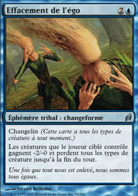 MTG [FR] LRW 059 EFFACEMENT DE L'EGO (ÉPHEMERE TRIBAL : CHANGEFORME)