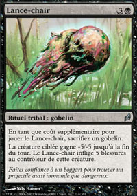 MTG [FR] LRW 114 LANCE-CHAIR (RITUEL TRIBAL : GOBELIN)